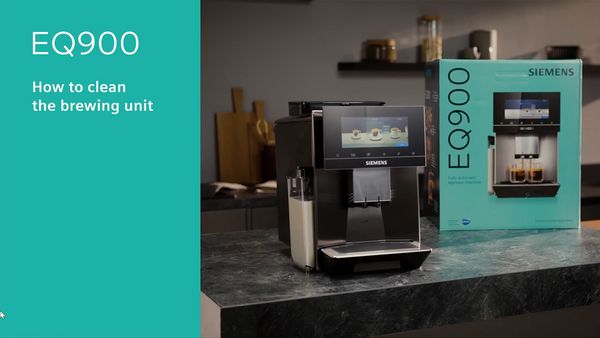Čištění spařovací jednotky kávovaru Siemens EQ900