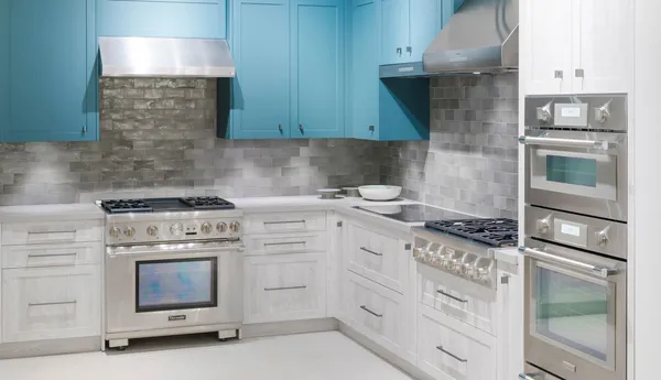 Thermador Irvine Showroom - california blue professional kitchen