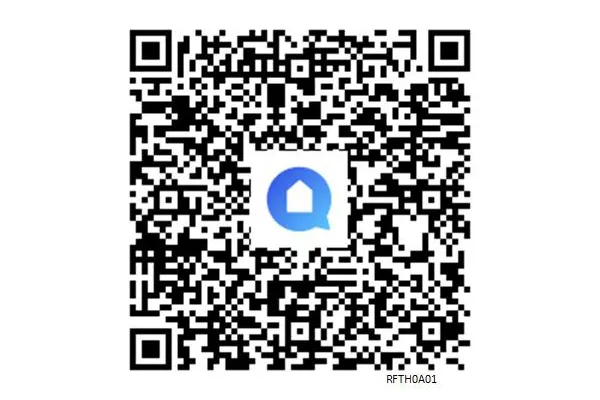 The image shows the QR code of your household appliance.