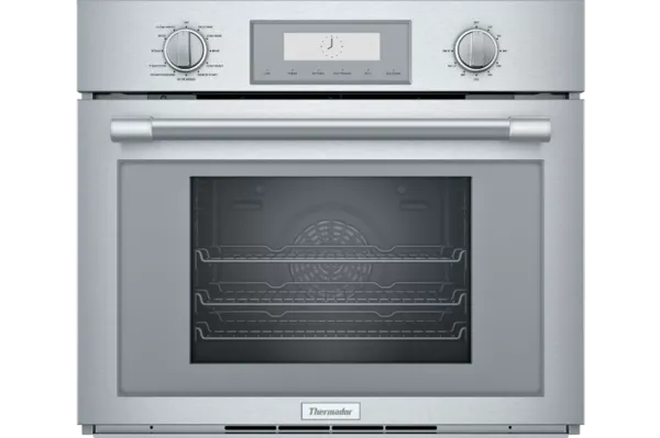 thermador single wall oven with steam and convection