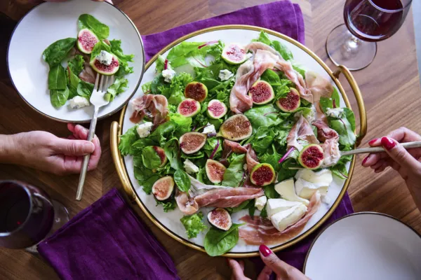 Prosciutto and Fig Salad Board