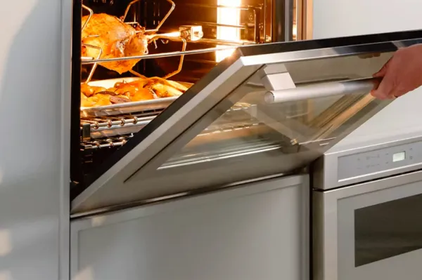 thermador smart oven wifi ovens soft close door open