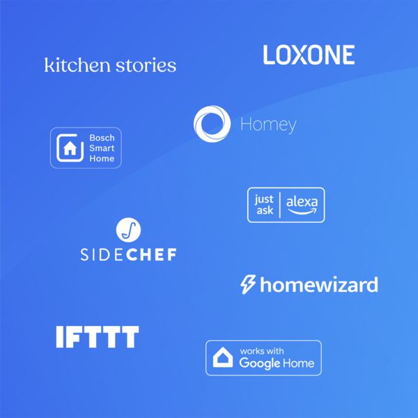 partner logos on blue background