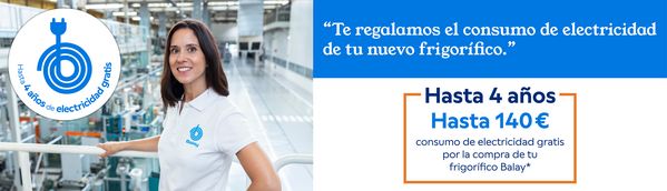 Te regalamos el consumo de electricidad de tu nuevo frigorífico