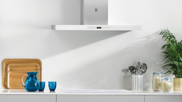 Placa de inducción blanca