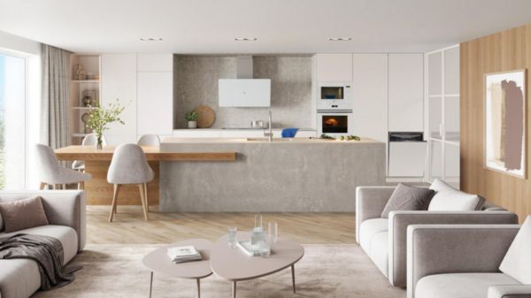 Cocina Balat abierta al salón