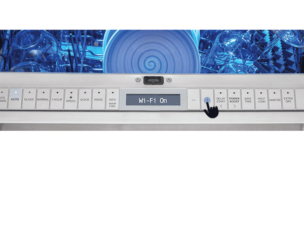 Thermador home connect dishwasher pairing step 6 gifs