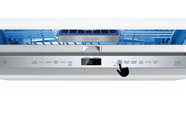 Thermador home connect dishwasher pairing step 8 gif