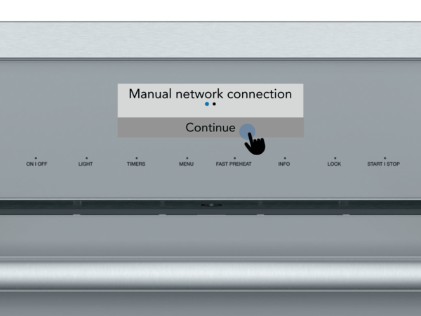 Thermador home connect oven pairing step 9 image