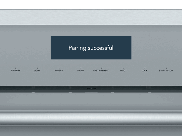Thermador oven pairing sapphire star sapphire step 12