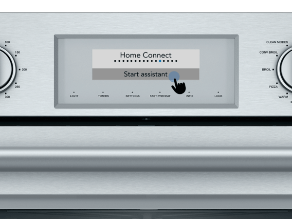 Thermador home connect oven pairing step 6 gifs