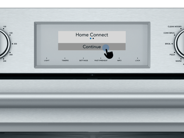 Thermador home connect oven pairing step 7 image