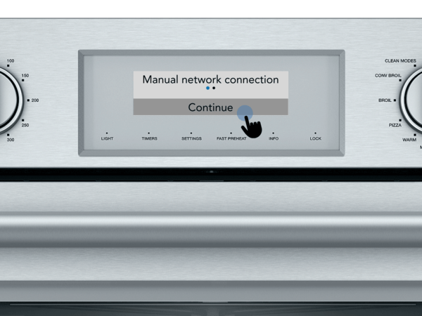 Thermador home connect oven pairing step 9 image