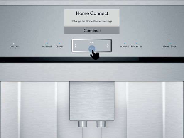 Thermador home connect dishwasher pairing step 6 gifs