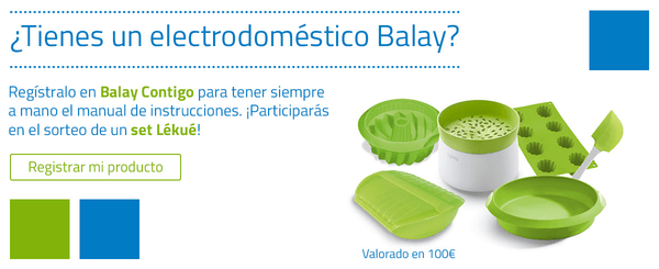 Descargar manuales de instrucciones electrodomésticos Balay
