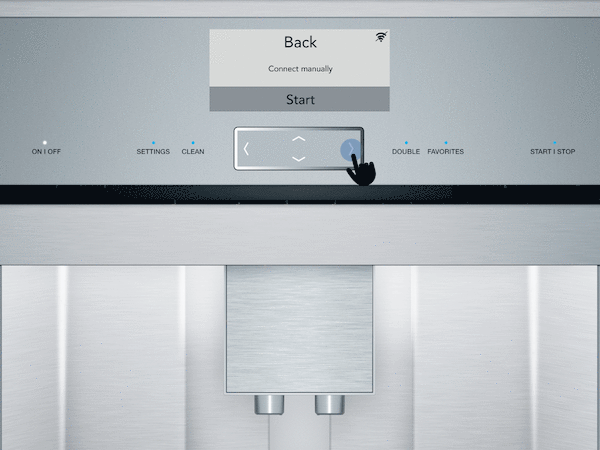 Thermador home connect dishwasher pairing step 10 gif