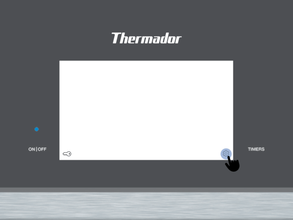 Thermador home connect dishwasher pairing step 4 gif