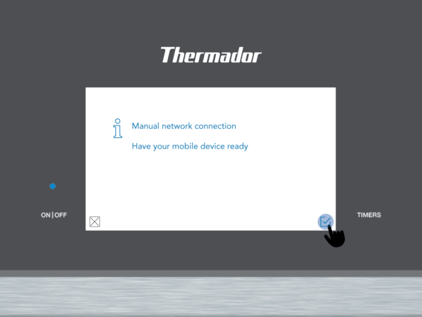 Thermador home connect induction cooktops pairing step 8 gif
