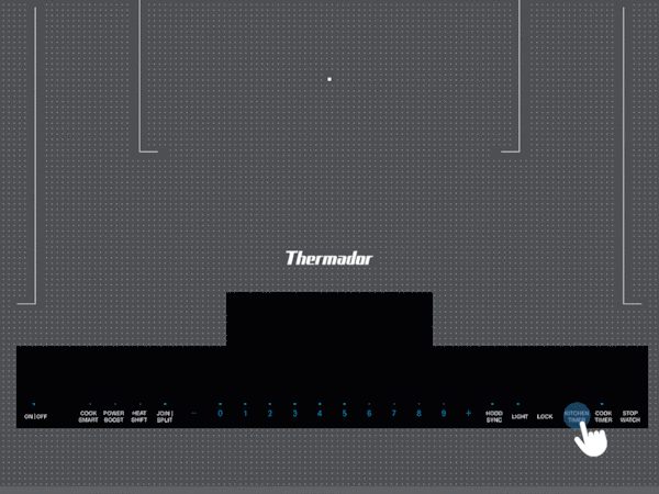 Thermador home connect induction liberty cooktops pairing step 4 gif