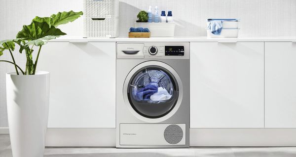 Máquinas de secar roupa inox anti-dedadas