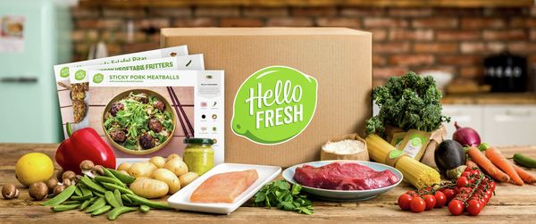 Keyvisual des Home Connect Partners Hello Fresh