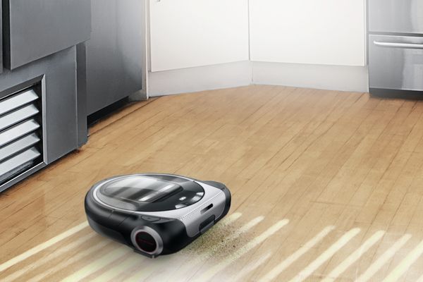 Home Connect Staubsaugerroboter in Aktion