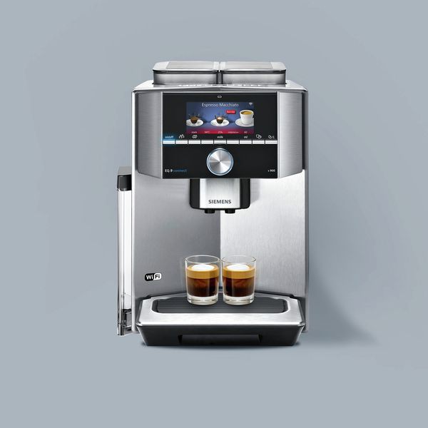 Máquina de café inteligente com Home Connect