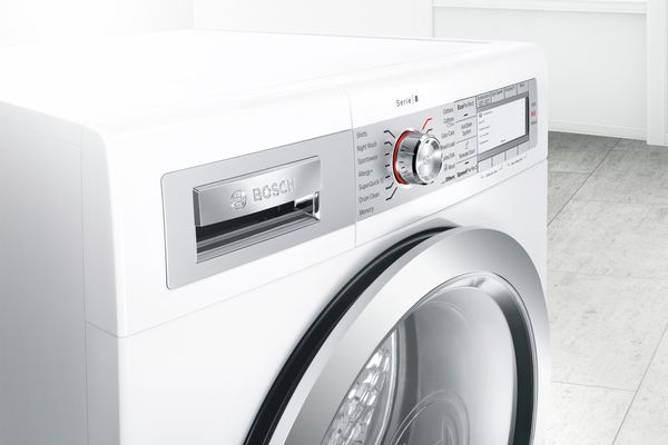 Wi-Fi-enabled Home Connect washing machine