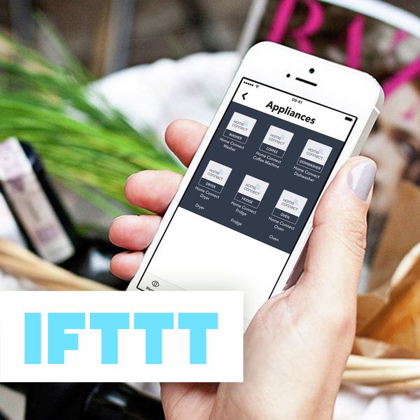Home Connect a jeho partner IFTTT