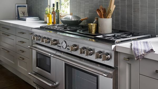 The versatile 60-Inch Pro Grand® Range allows for a wide range of techniques and cuisines.  