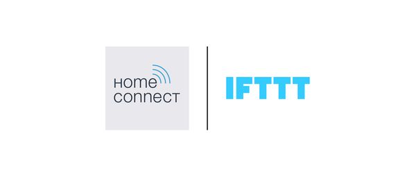Logos von Home Connect und IFTTT