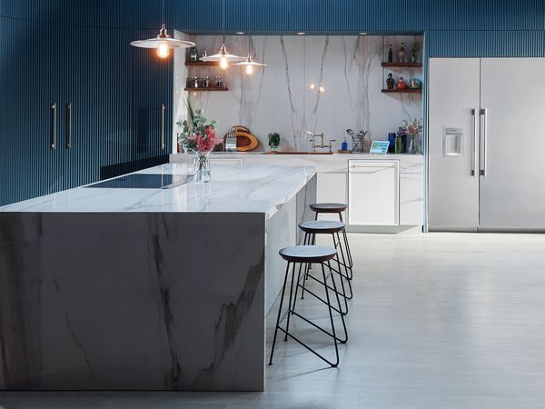 Thermador Masterpiece Collection Blue Kitchen