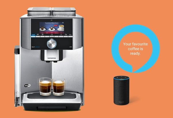 Alexa Skill for Home Connect coffee machine