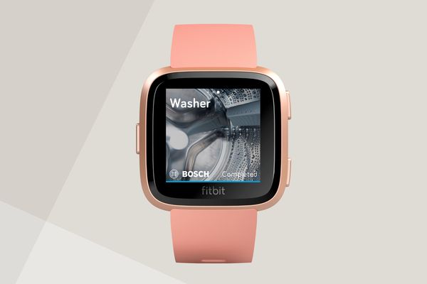 Fitbit Home Connect mobilalkalmazásos mosógéppel
