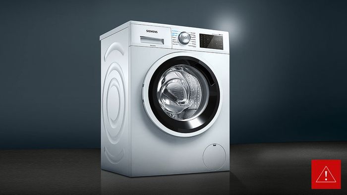 Siemens washing machine safety notice