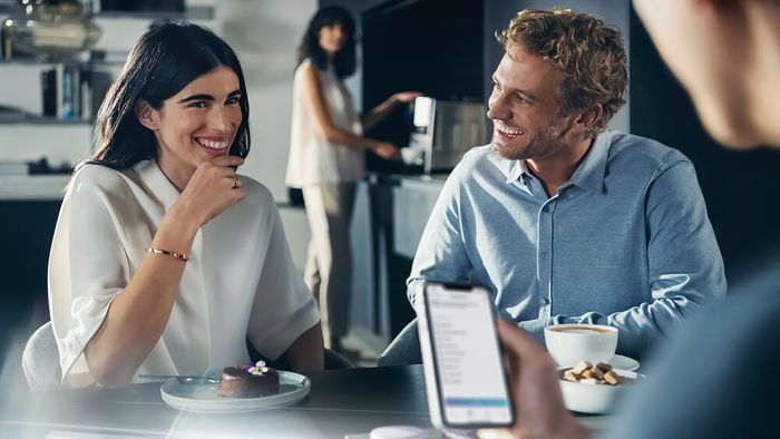 Hacer café en una cafetera superautomática