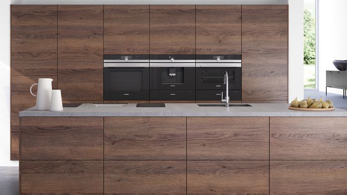 Elegir electrodomésticos en una cocina nueva