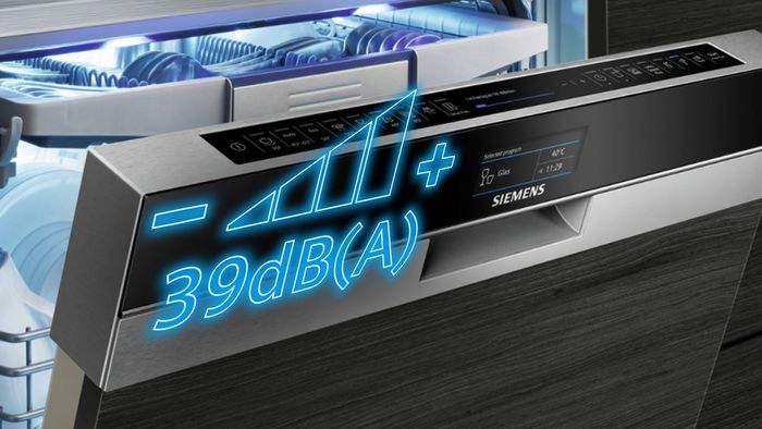 Siemens dishwashers: Quiet as a whisper with Night program