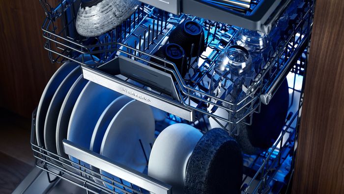 Siemens dishwasher: Measure the water hardness 