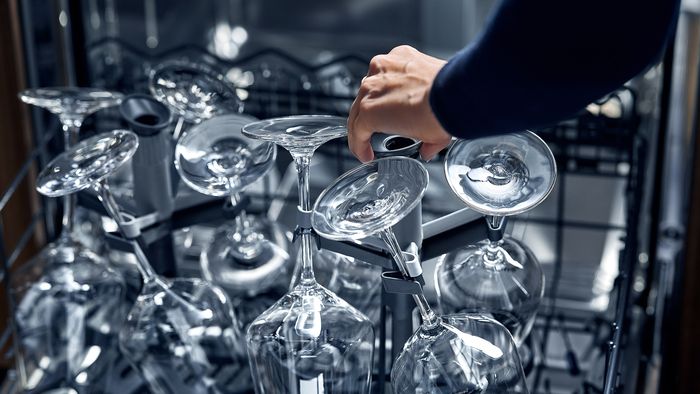 Siemens-astianpesukone: pidä lasiastiasi kiiltävinä valkoviinietikan avulla