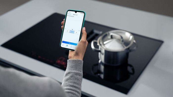 Tables de cuisson Siemens - Gardez toujours le contrôle avec Home Connect.