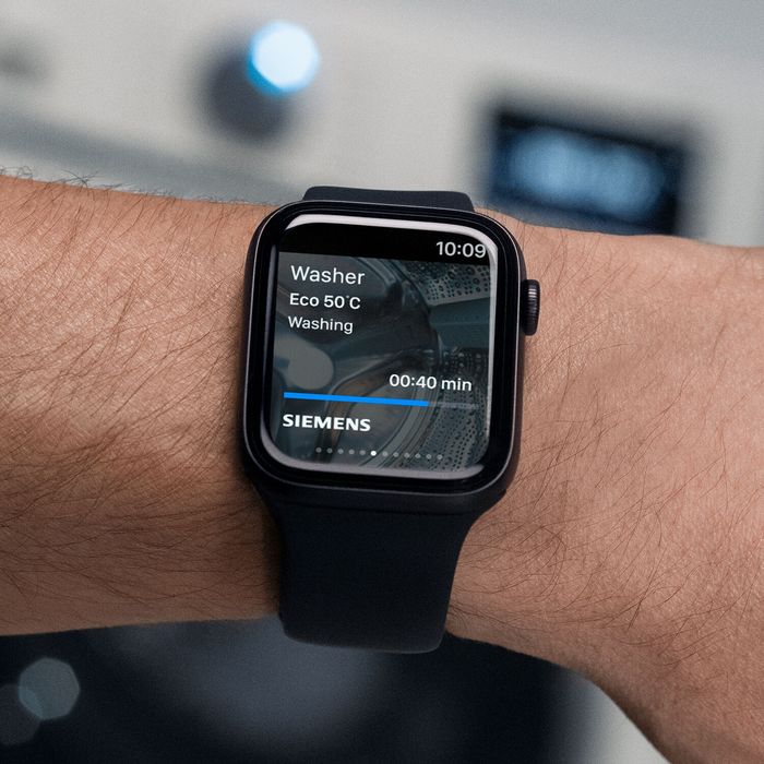 Conecta tu reloj inteligente con tus electrodomésticos Siemens.
