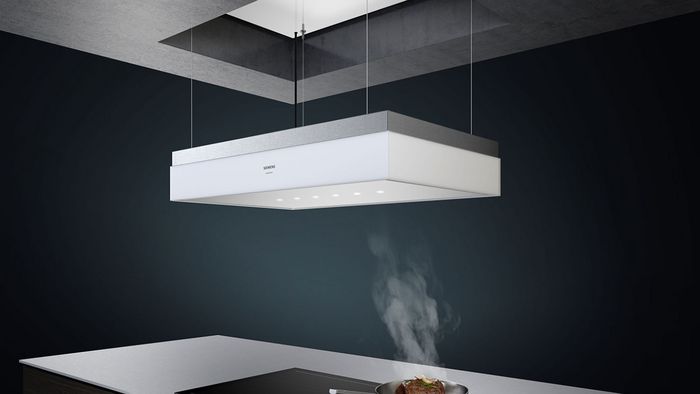 A venting hob with lighting and Wi-Fi 