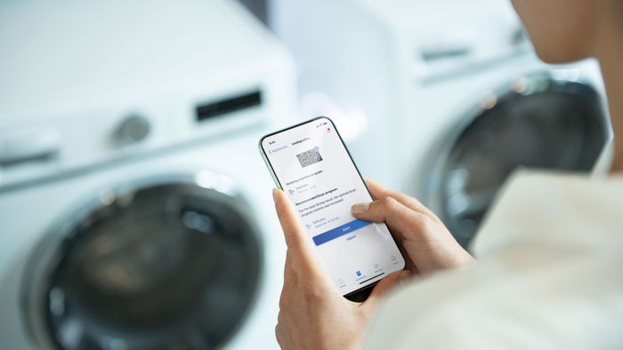 Es posible conectar tu lavadora-secadora a Home Connect