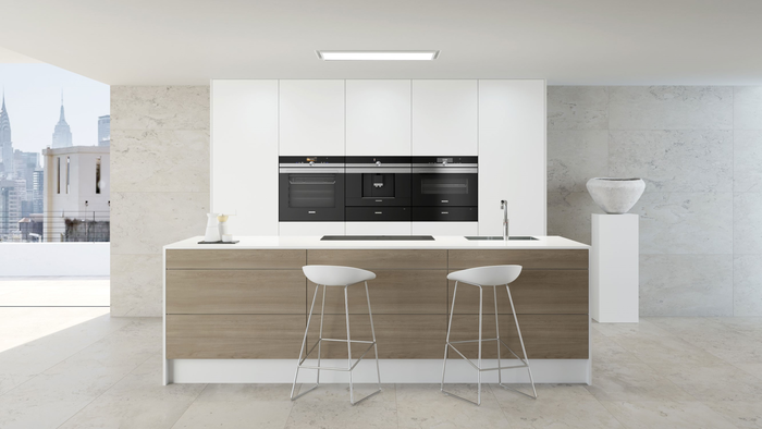 Activa el control placa-campana para que tu extractor se encienda y apague automáticamente.