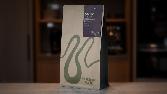 Future self coffee pouch