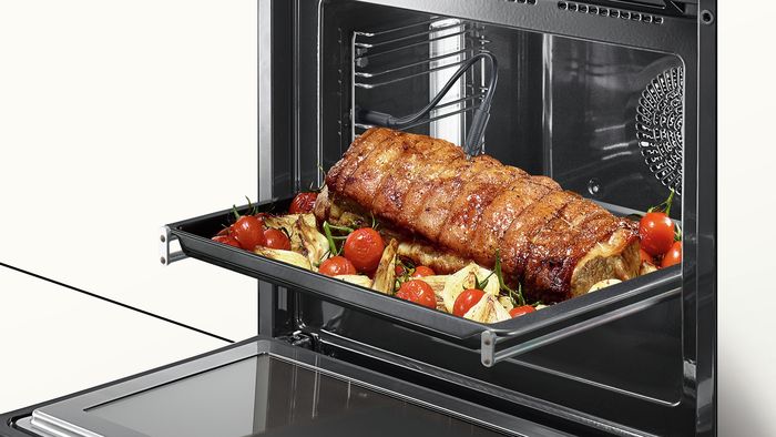 siemens roasting sensor in meat in oven