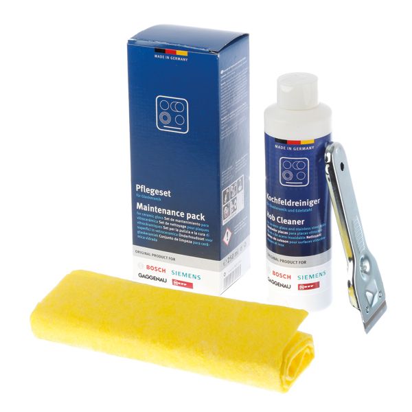 Kit di prodotti per la pulizia del piano cottura a induzione