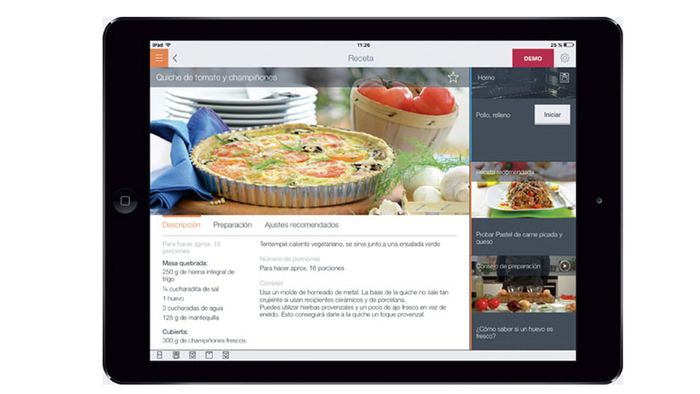 Receta real food home connect
