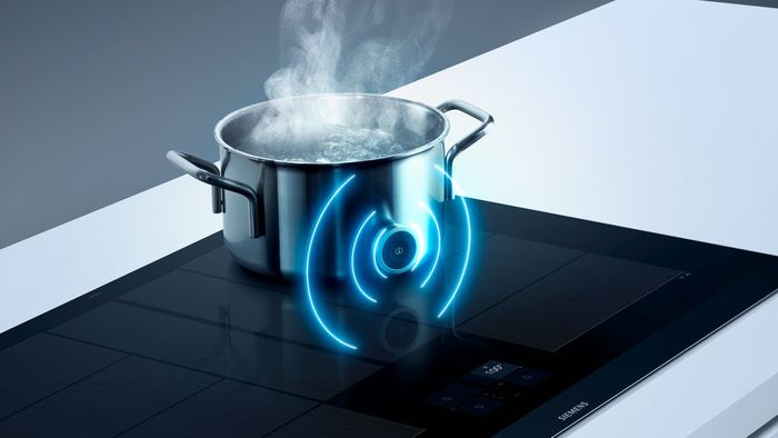 Siemens hobs - No more boiling over.